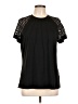Automet Black Short Sleeve Blouse Size L - photo 1