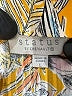 Chenault 100% Polyester Print Yellow Casual Skirt Size L - photo 4