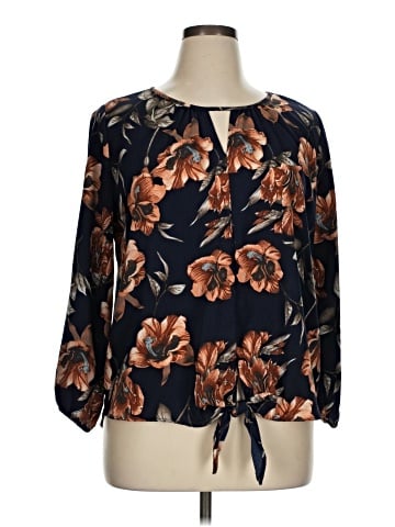 West Kei 3/4 Sleeve Blouse (view 1)