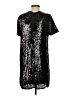 Nine West 100% Polyester Stars Black Cocktail Dress Size XS - photo 2