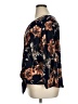 West Kei 100% Polyester Blue 3/4 Sleeve Blouse Size XL - photo 5