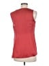 Banana Republic 100% Polyester Red Sleeveless Top Size 6 - photo 2