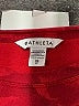 Athleta Floral Burgundy Red Pullover Sweater Size XS - photo 7
