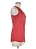 Banana Republic 100% Polyester Red Sleeveless Top Size 6 - photo 4