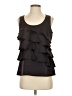 Gap Outlet 100% Polyester Black Sleeveless Blouse Size S - photo 1