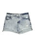 Express 100% Cotton Blue Denim Shorts Size 6 - photo 1