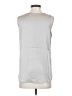 Beyove Silver Sleeveless Blouse Size S - photo 2