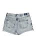 Express 100% Cotton Blue Denim Shorts Size 6 - photo 2