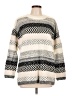 Jack by BB Dakota Chevron-herringbone Ivory Pullover Sweater Size L - photo 1
