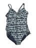 Assorted Brands Print Blue One Piece Swimsuit Size L (estimated) - photo 1