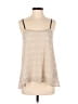 Deletta Tan Sleeveless Blouse Size S - photo 1