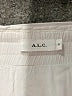 A.L.C. Solid White Casual Skirt Size 8 - photo 4