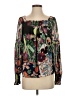 Anthropologie 100% Polyester Black Long Sleeve Blouse Size S - photo 1