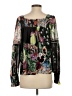 Anthropologie 100% Polyester Black Long Sleeve Blouse Size S - photo 2