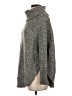 Leo & Nicole Tweed Gray Turtleneck Sweater Size XS - photo 5