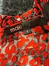 Maje 100% Viscose Paisley Red Cocktail Dress Size Sm (1) - photo 7