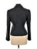 Tahari Houndstooth Gray Blazer Size 10 - photo 2