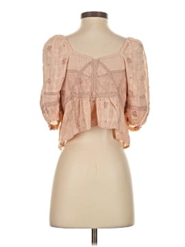 Forever That Girl for Anthropologie Short Sleeve Blouse (view 2)