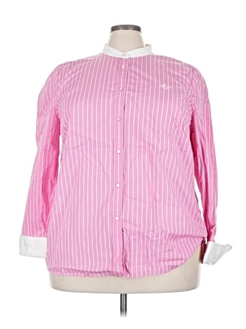 Lauren by Ralph Lauren Long Sleeve Button-Down Shirt (view 1)