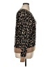 J.Crew Factory Store Animal Print Brown Pullover Sweater Size XL - photo 4