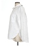 Modern Works 100% Polyester Polka Dots White Long Sleeve Blouse Size L - photo 5