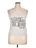 ALTERNATIVE Silver Tank Top Size XL - photo 1