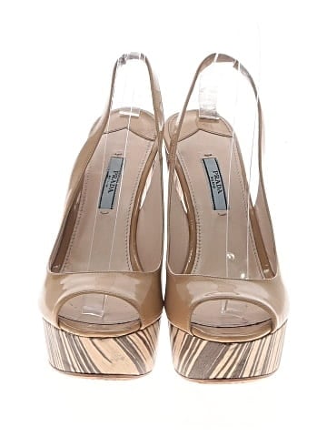 Prada Patent Leather slingback Sandals (view 2)