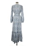 Shein 100% Polyester Blue Casual Dress Size 6 - photo 2