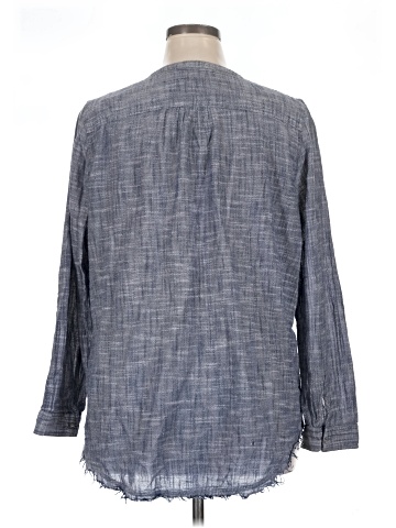 Caslon Long Sleeve Blouse (view 2)
