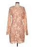 NBD 100% Polyester Pink Tan Cocktail Dress Size L - photo 1