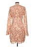 NBD 100% Polyester Pink Tan Cocktail Dress Size L - photo 2