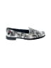Marc Joseph New York Print Gray Ivory Flats Size 7 1/2 - photo 1