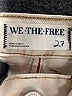 We the Free 100% Cotton Yellow Denim Shorts Size 27 waist - photo 3