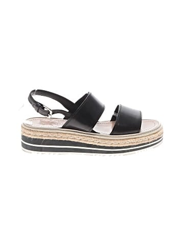Prada Leather slingback espadrille wedges (view 1)