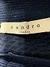 Sandro Chevron-herringbone Blue Formal Skirt Size Sm (1) - photo 5