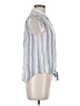 BeachLunchLounge Blue Sleeveless Button-Down Shirt Size M - photo 4