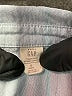 Baby Gap Chevron-herringbone Blue Long Sleeve Button-Down Shirt Size 5 - photo 3