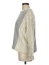 Splendid Color Block Gray Pullover Sweater Size M - photo 5