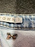 Tinseltown Stars Blue Denim Shorts Size 7 - photo 4