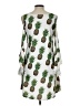 Patti Biggs Tropical White Ivory Casual Dress Size L (estimated) - photo 2