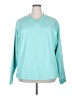 Cabela's 100% Polyester Teal Long Sleeve Blouse Size 2X - photo 1