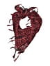 Unbranded Plaid Red Scarf One size - photo 1