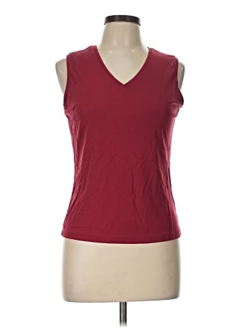 Casual Corner Sleeveless T-Shirt (view 1)