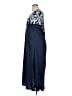 Unbranded 100% Polyester Blue Casual Dress Size XL (estimated) - photo 5