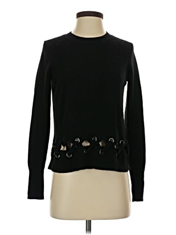 White + Warren Cashmere Pullover Sweater (view 1)