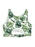 Zaful Tropical Green Swimsuit Top Size M - photo 2