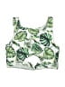 Zaful Tropical Green Swimsuit Top Size M - photo 1