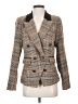 Aqua Houndstooth Brown Blazer Size S - photo 1