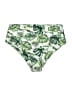 Zaful Tropical Green Swimsuit Bottoms Size 6 - photo 1