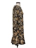 MICHAEL Michael Kors Paisley Gold Cocktail Dress Size S - photo 4